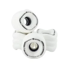 Shark Wheels Skateboard White California Roll 60mm 78a