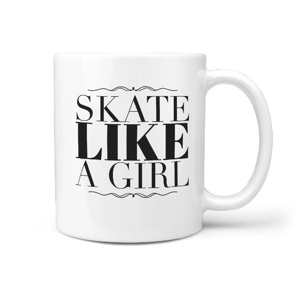 Skate Like A Girl Mug - Image 2