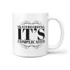 Skateboarding IT's Complicated - Coffee Tea Mug