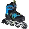 Skatelife Motion Adjustable Kids Inline Skates - Black/Blue