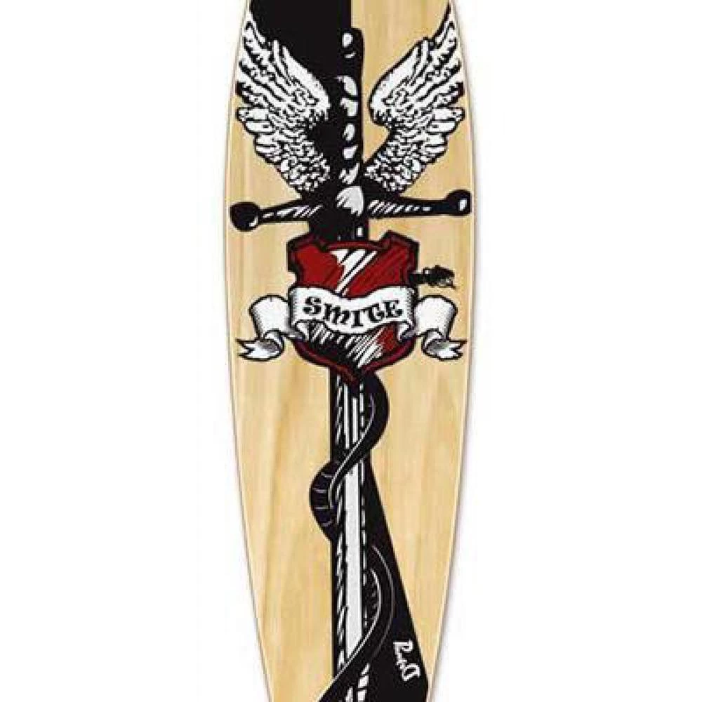 Smite Pintail Longboard 40 Inch From Punked - Complete - Image 6