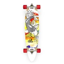 Stella Japanese Koi 42” Pintail Longboard