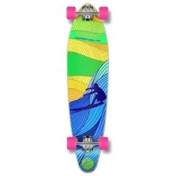 Surf's Up 40" Kicktail Longboard From Punked - Complete