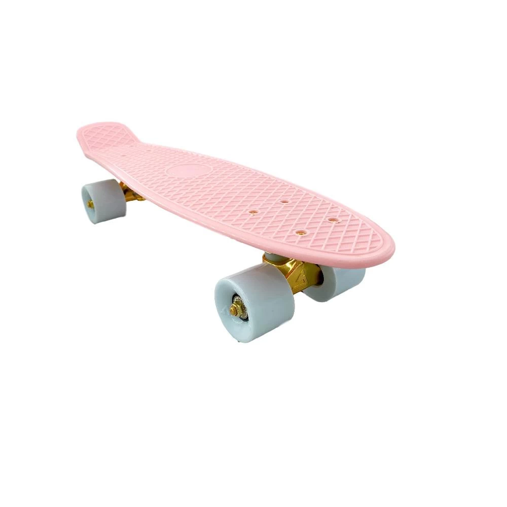 Swell Coral Pink & Gold 28" Cruiser Skateboard - Image 3