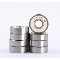 Swiss Whites Longboard Skateboard Bearings