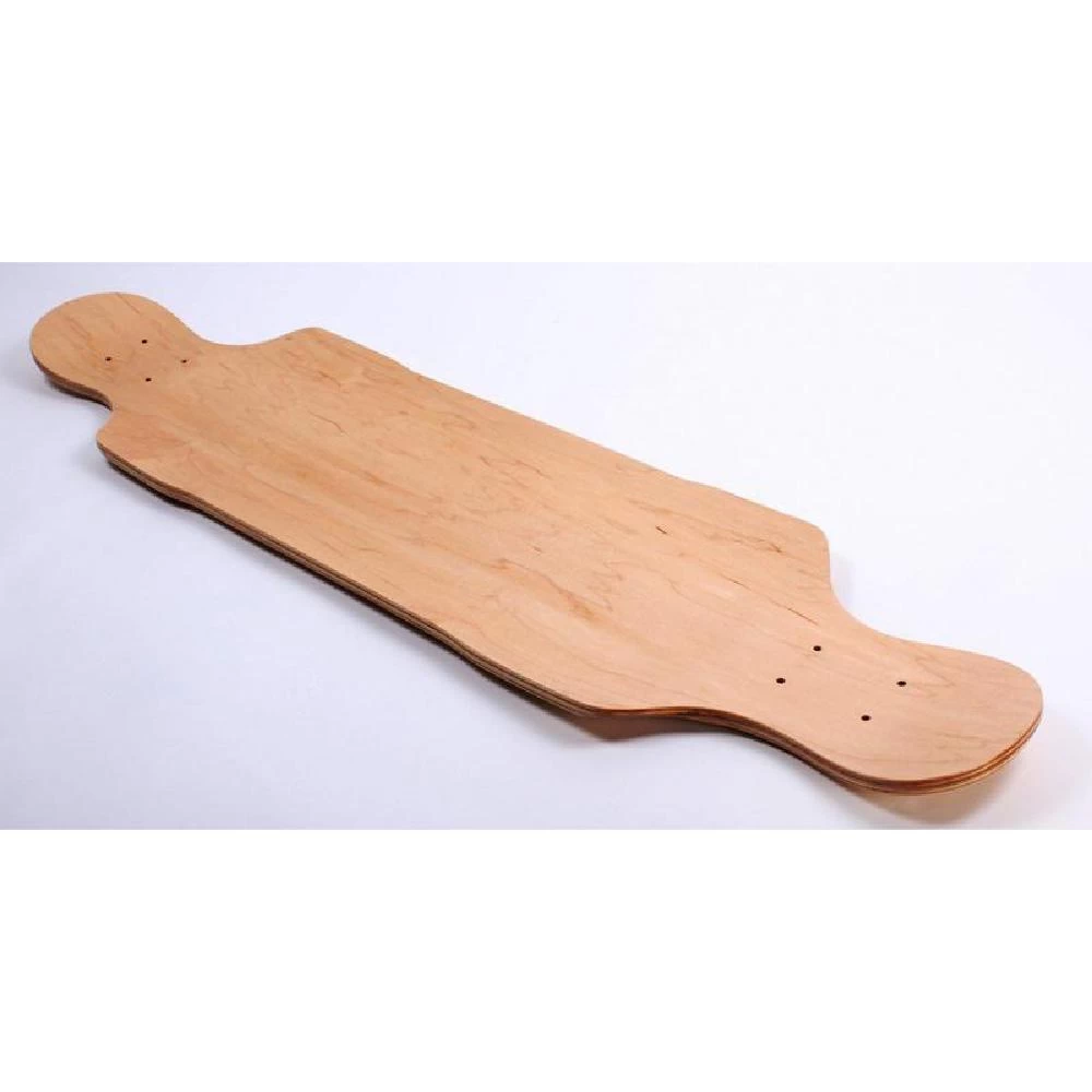 Top Mount Double Kick Blank 39" Longboard Deck - Image 4