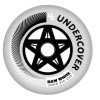 Undercover Raw White Wheels Bullet Radius 100mm 85a - Set Of 8
