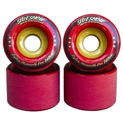 Madrid Venom SideShow 70mm/83A Dylan Hepworth Pro Edition Red Longboard Wheels