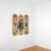 Vintage Cobra Tattoo Skateboard Wall Art