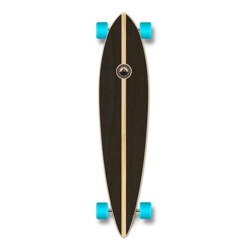 Yocaher Adventure Colored 40" Pintail Longboard - Image 2