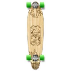 Yocaher Adventure Natural 40" Kicktail Longboard
