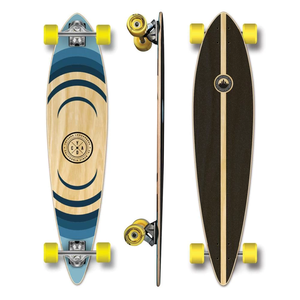 Yocaher Ripple 40" Pintail Longboard Complete - Earth Series - Image 2
