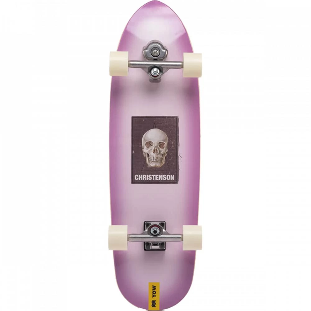 Yow Christenson Hole Shot 33.8" Surfskate Cruiser Longboard
