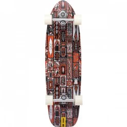 Yow Pukas Dark 34.5" Surfskate Cruiser Longboard